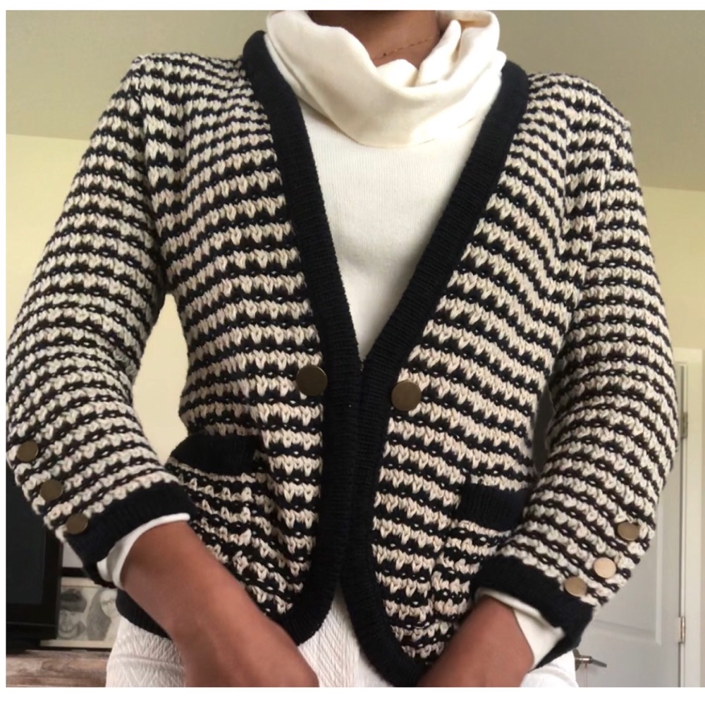 OFFERS? -L O F T  Chunky Thick Cardigan - Picture 2 of 8